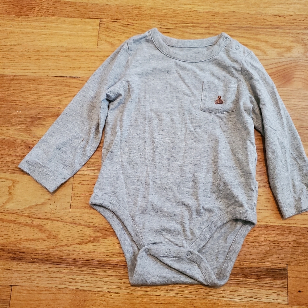 18-24 months gray Baby Gap long sleeve shirt